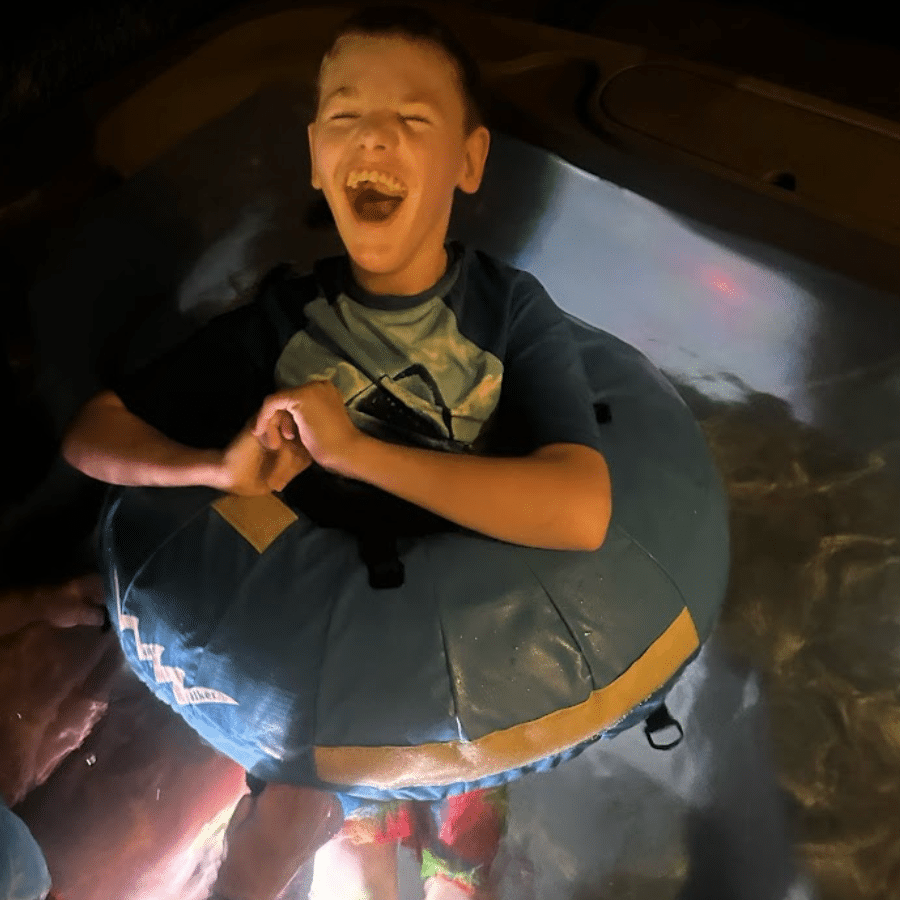 Conner's hot tub